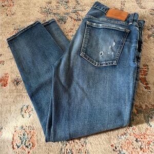 Moussy Vintage Denim Women's Cropped Ankle Jeans